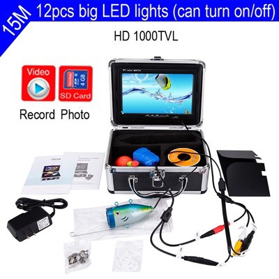 Full HD Defibition Finder Fish Disher עם DVR